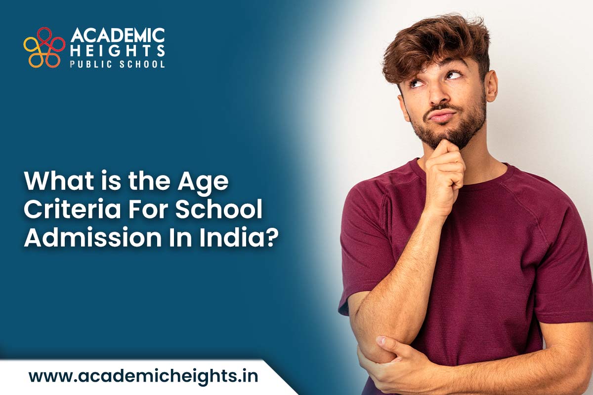 Age Criteria For School Admission In India